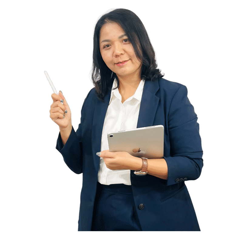 Students at a Thai technical school completing ED Visa paperwork with SiamConsult in Krabi